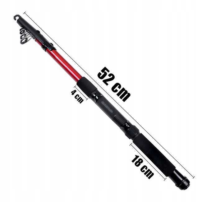 ZESTAW WĘDKARSKI WĘDKA + KOŁOWROTEK SAHIDO BASIC SET DLA POCZĄTKUJĄCYCH Liczba przelotek 5