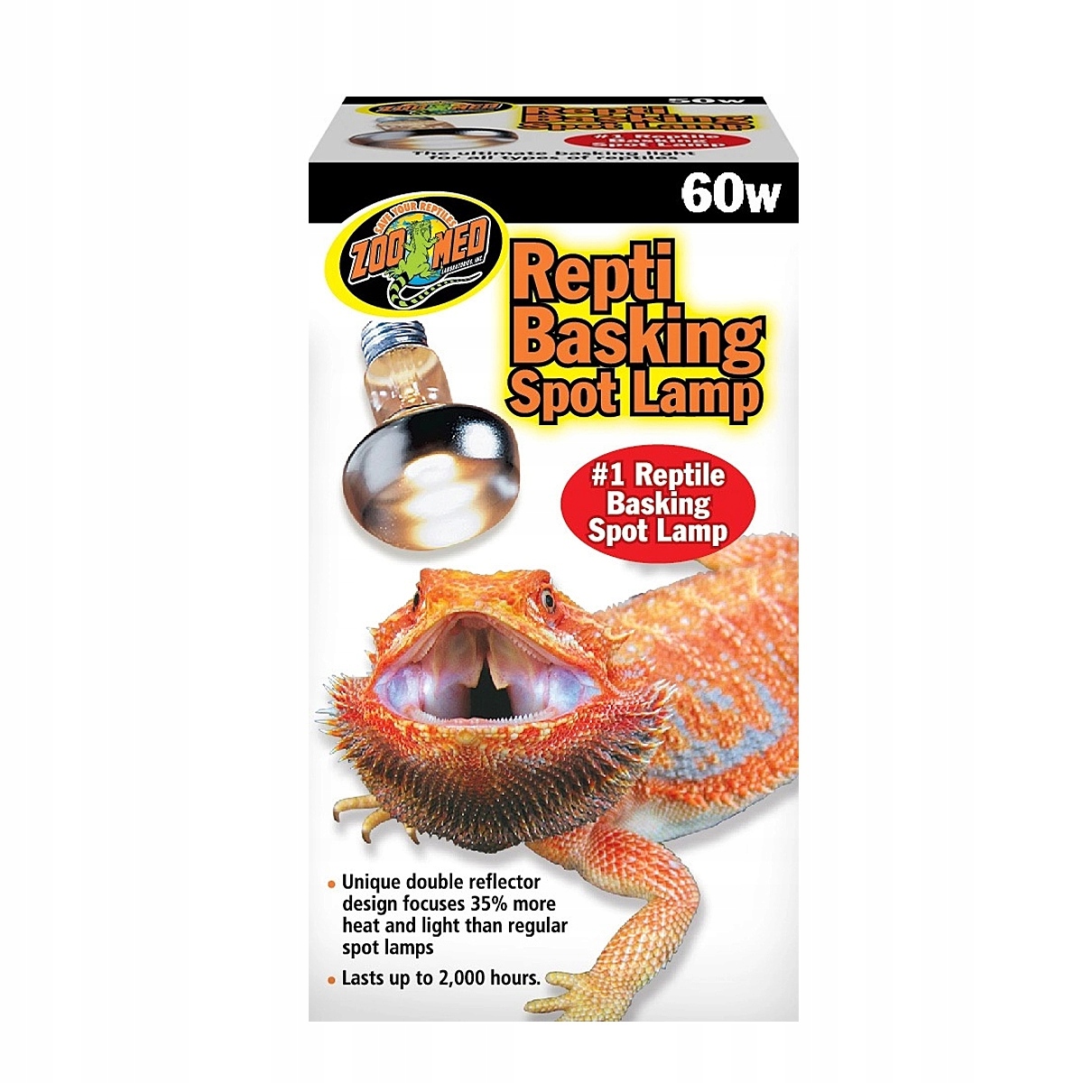 

Zoomed Repti Basking Spot Lamp 60W żarówka grzew