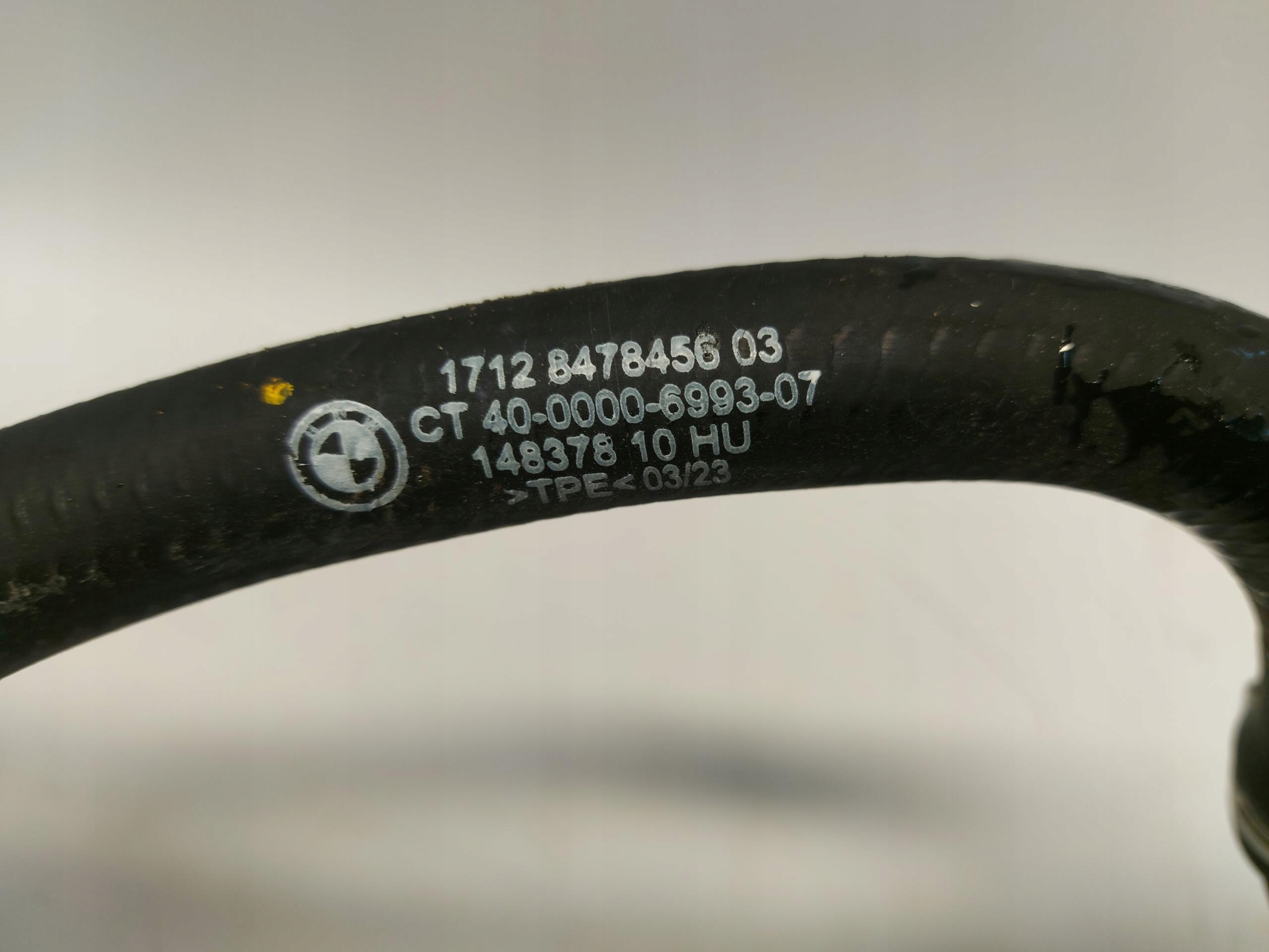 BMW iX1 X1 U11 crijevo prijenos vode 8478456 8478444