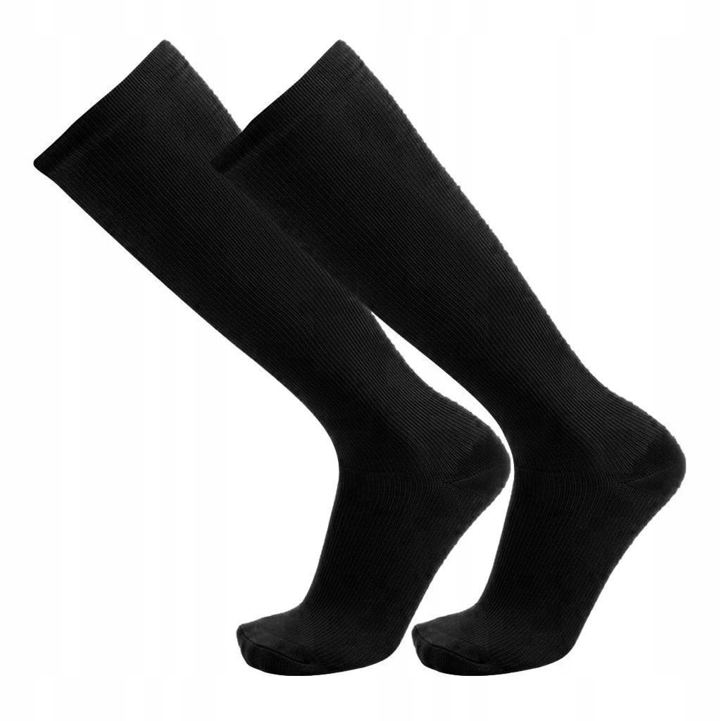 Kompresné ponožky Koleno High Compression Black SM