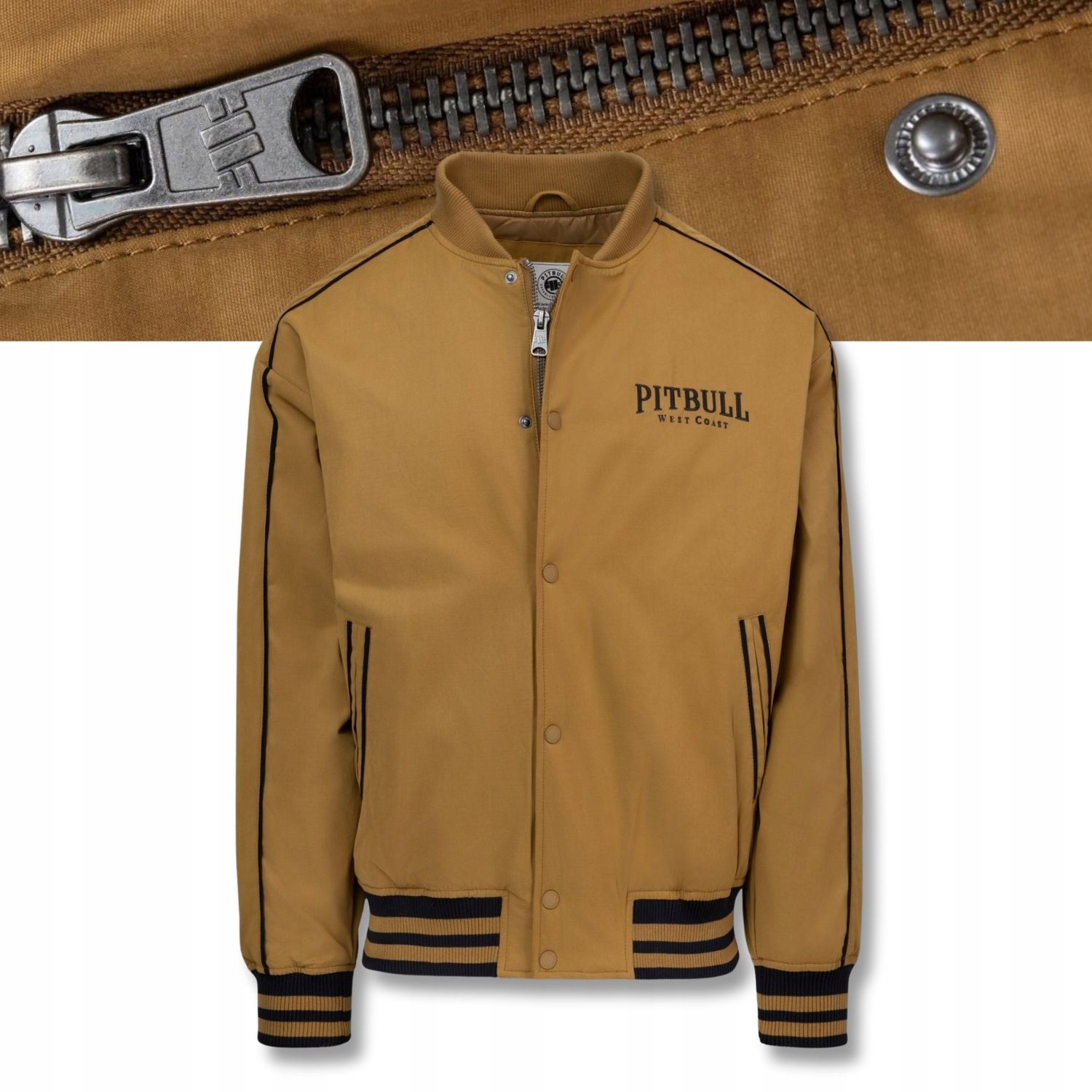 Męska Kurtka przejściowa Pitbull bejsbolówka z podszewką Radford