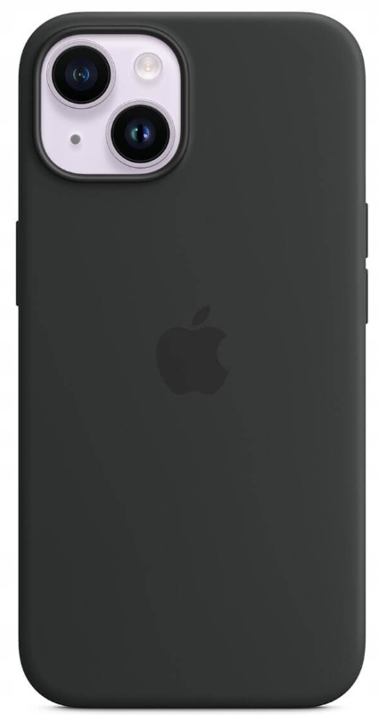 Oryginalne Etui Apple iPhone 14 Silicone Case MagSafe Midnight Czarne