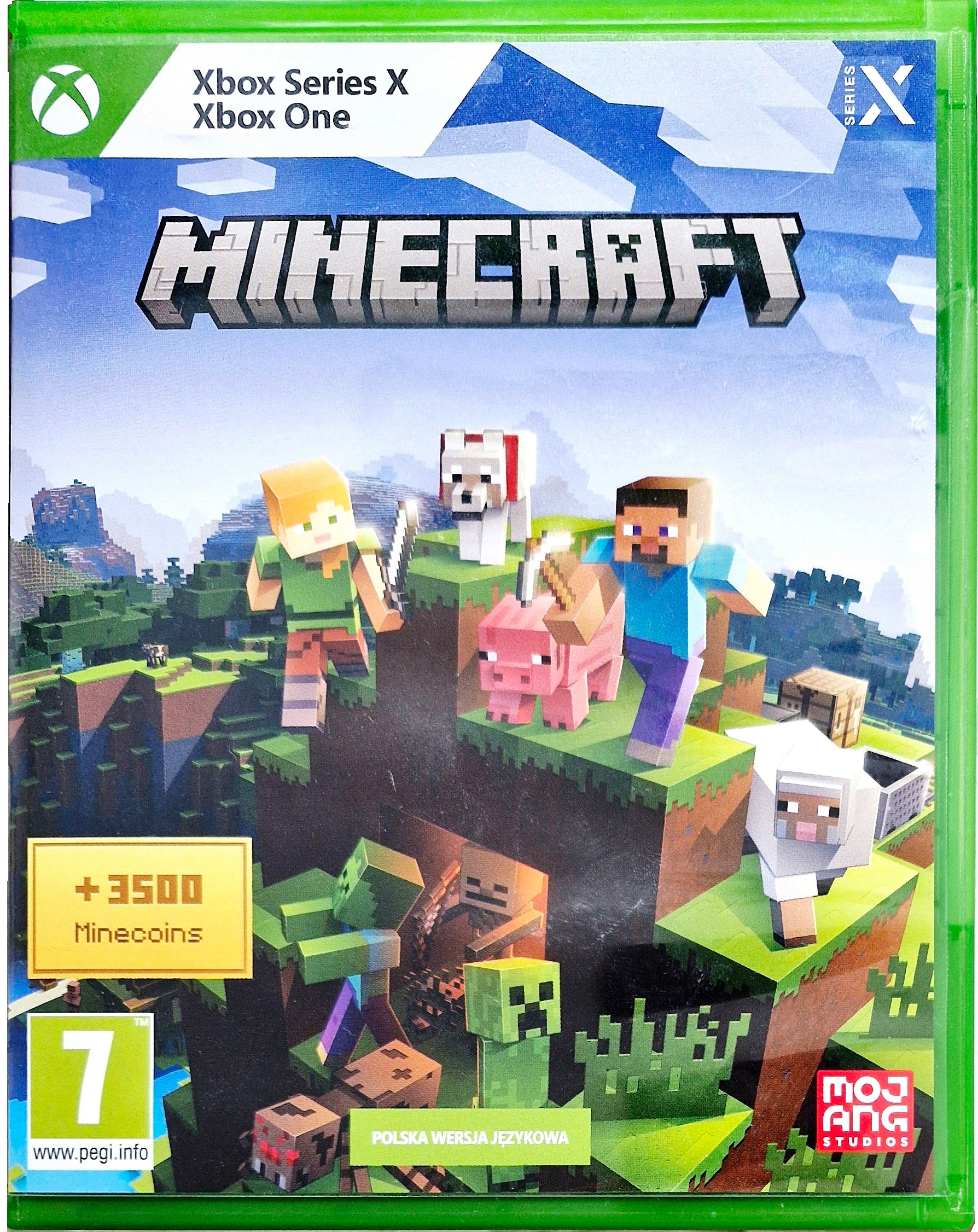 MINECRAFT XBOX ONE EDITION Xbox One pudełkowa