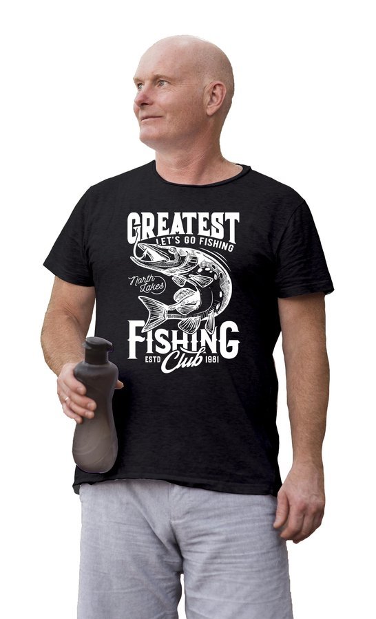 

Koszulka męska Greatest Fishing Club t-shirt 4XL