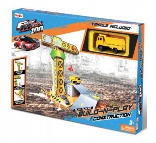 Maisto Build N Play Stavební náměstí Sada s autem