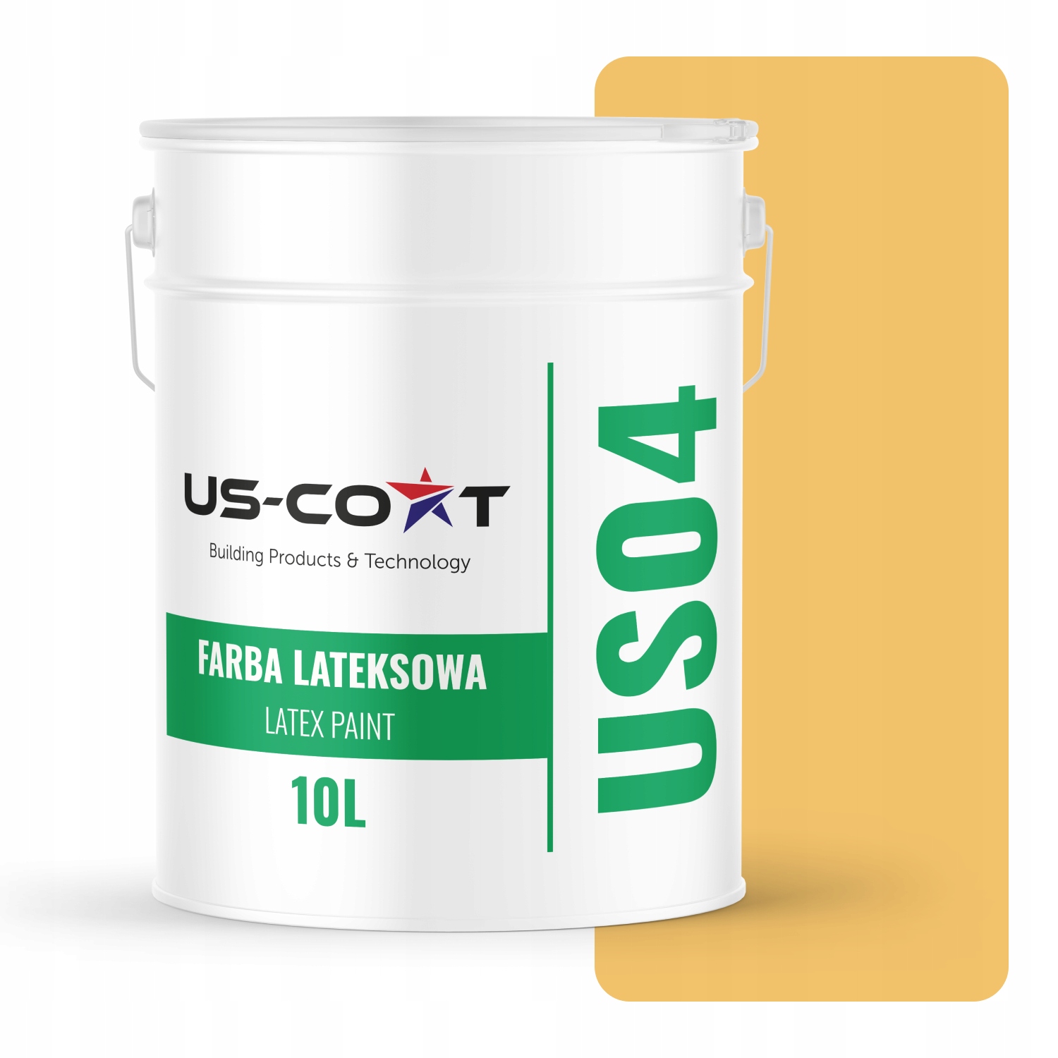 Latexová Farba Na Stenu Medová Farba H6554 10L Hlboká Matná Na Stropné Steny