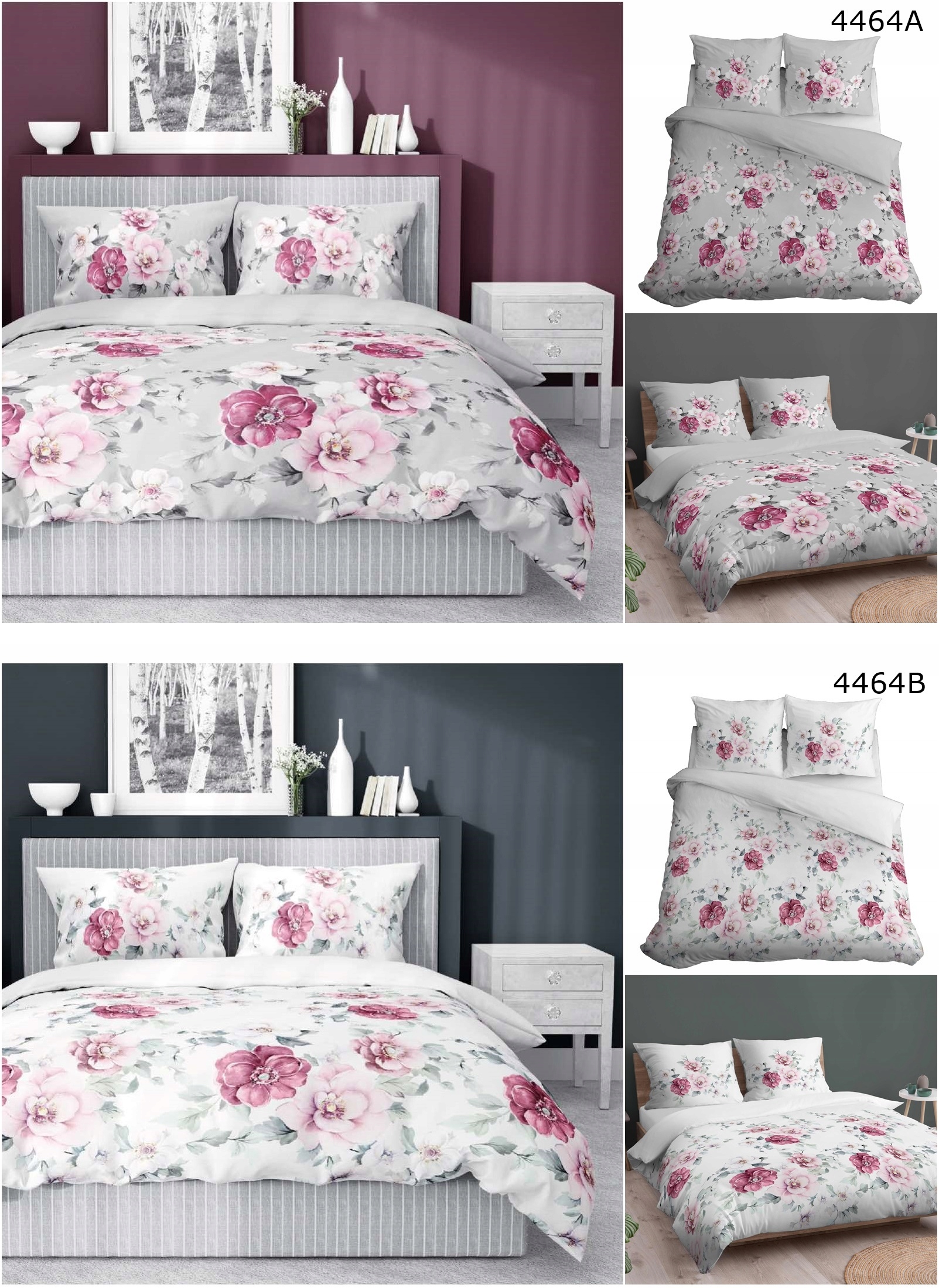 Komplet pościeli bawełnianej 220x200 NOWE WZORY 100% Bawełna EAN (GTIN) 5901685639491