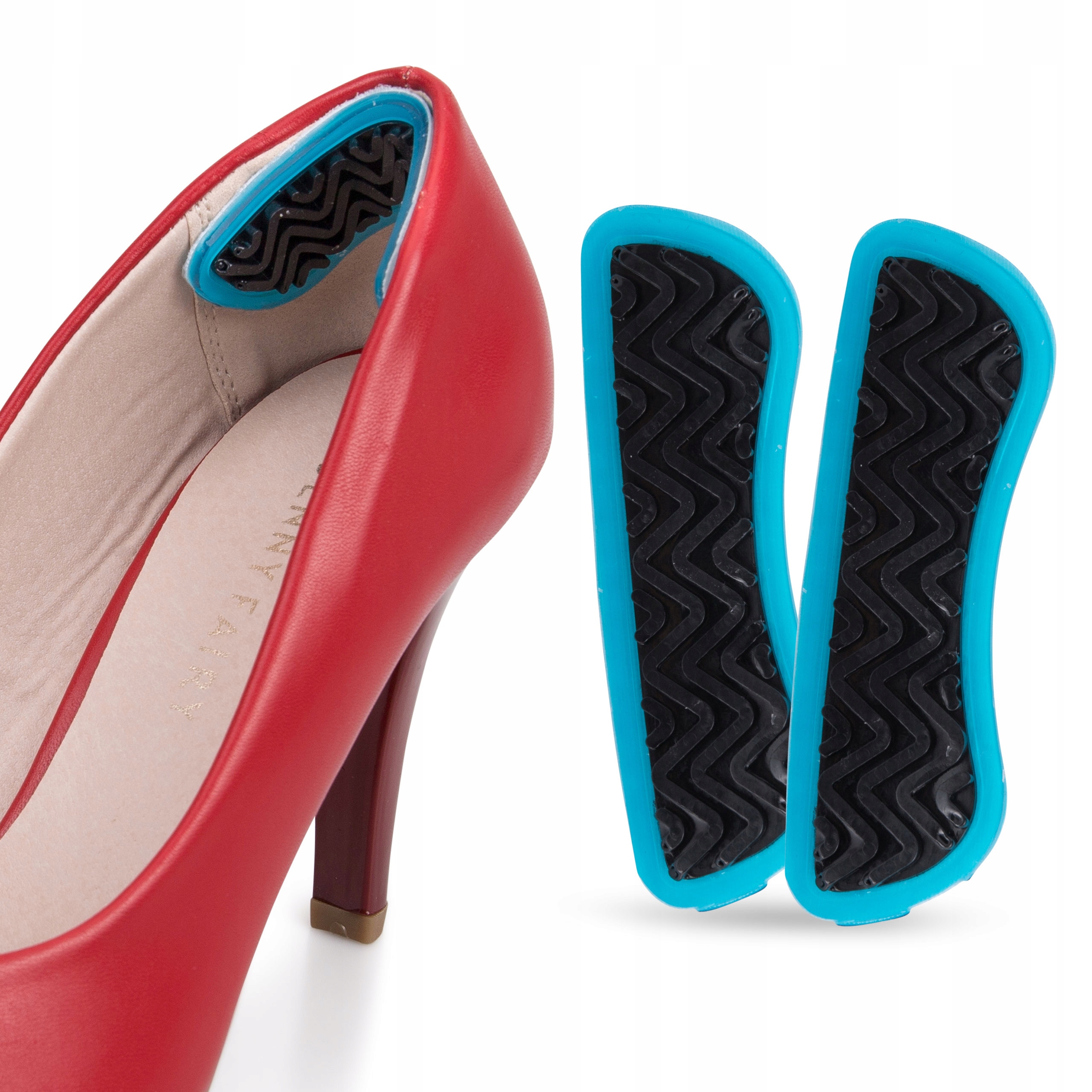 

Żelowe zapiętki ochronne wkładki butów miękkie