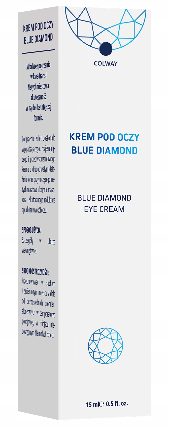 Colway Oční krém modrý diamant 15 ml