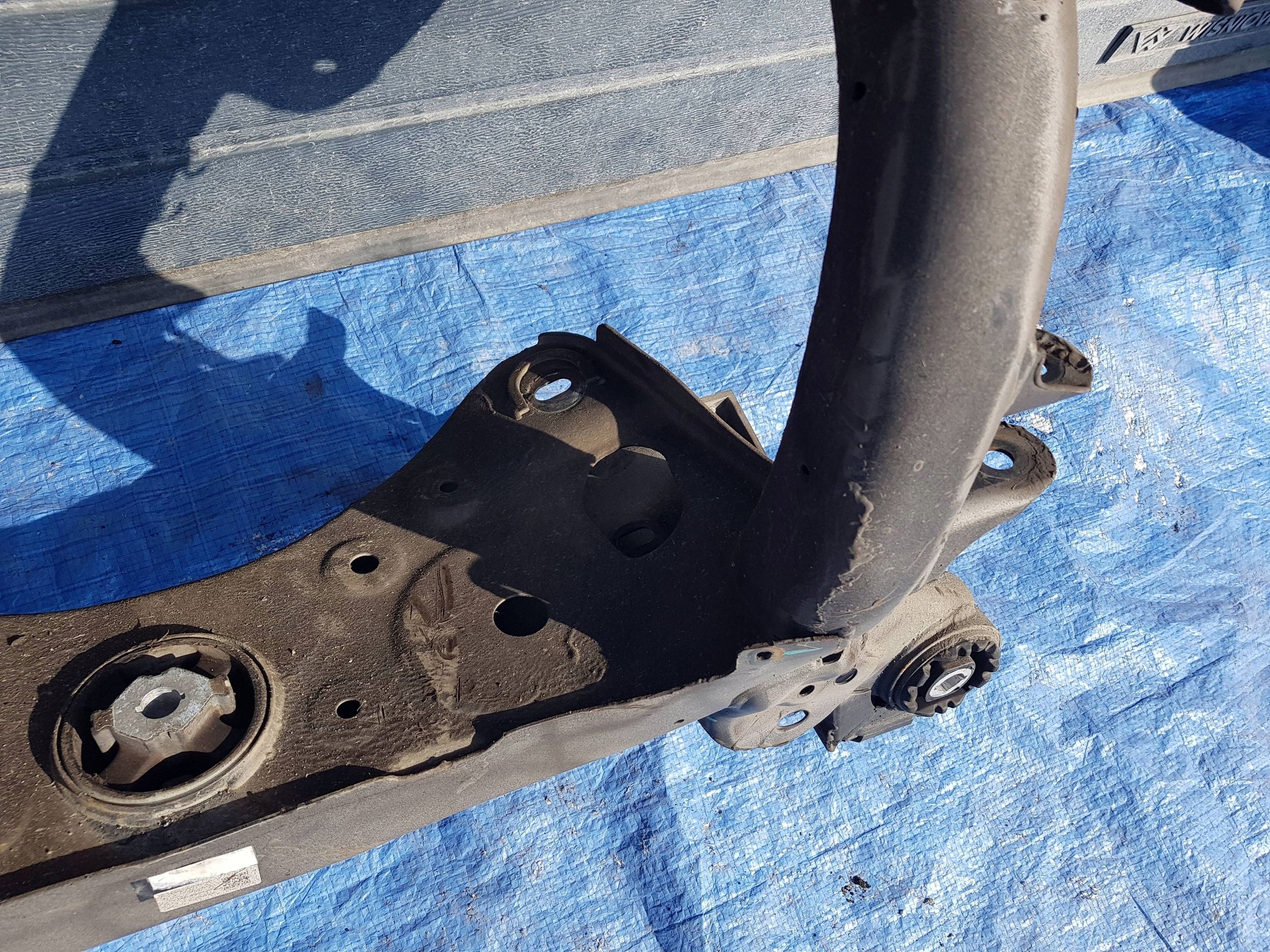 sider axle beam subframe of the rear springing rear part MG MG4 EV EH32
