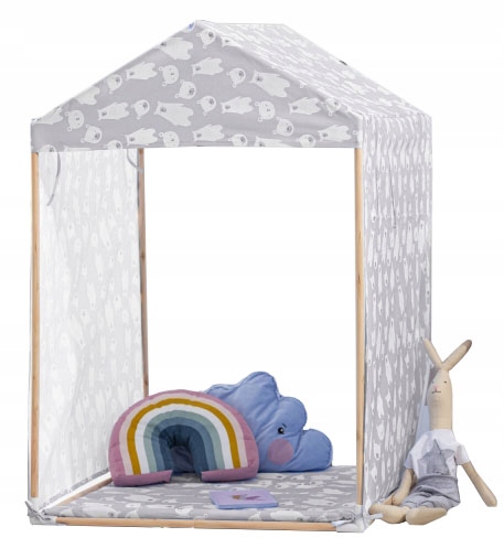 DOMEK DLA DZIECI Z MATERACEM namiot tipi 120x90x80