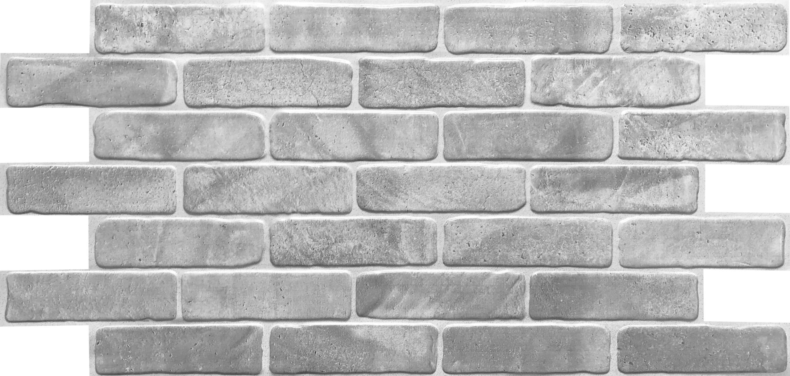 

Panele Ścienne 3D Pcv Cegła Szara Old Brick Grey