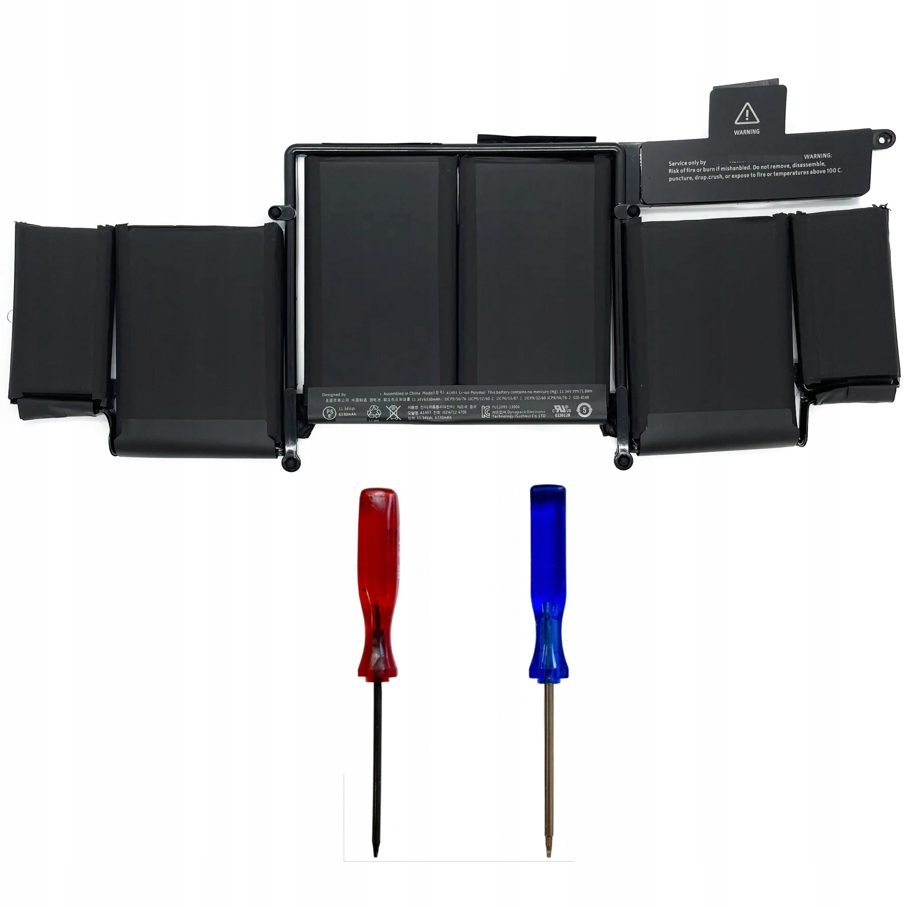 Fabryczna Bateria A1493 Zestaw dla Apple MacBook Pro 13" A1502 2013-2014