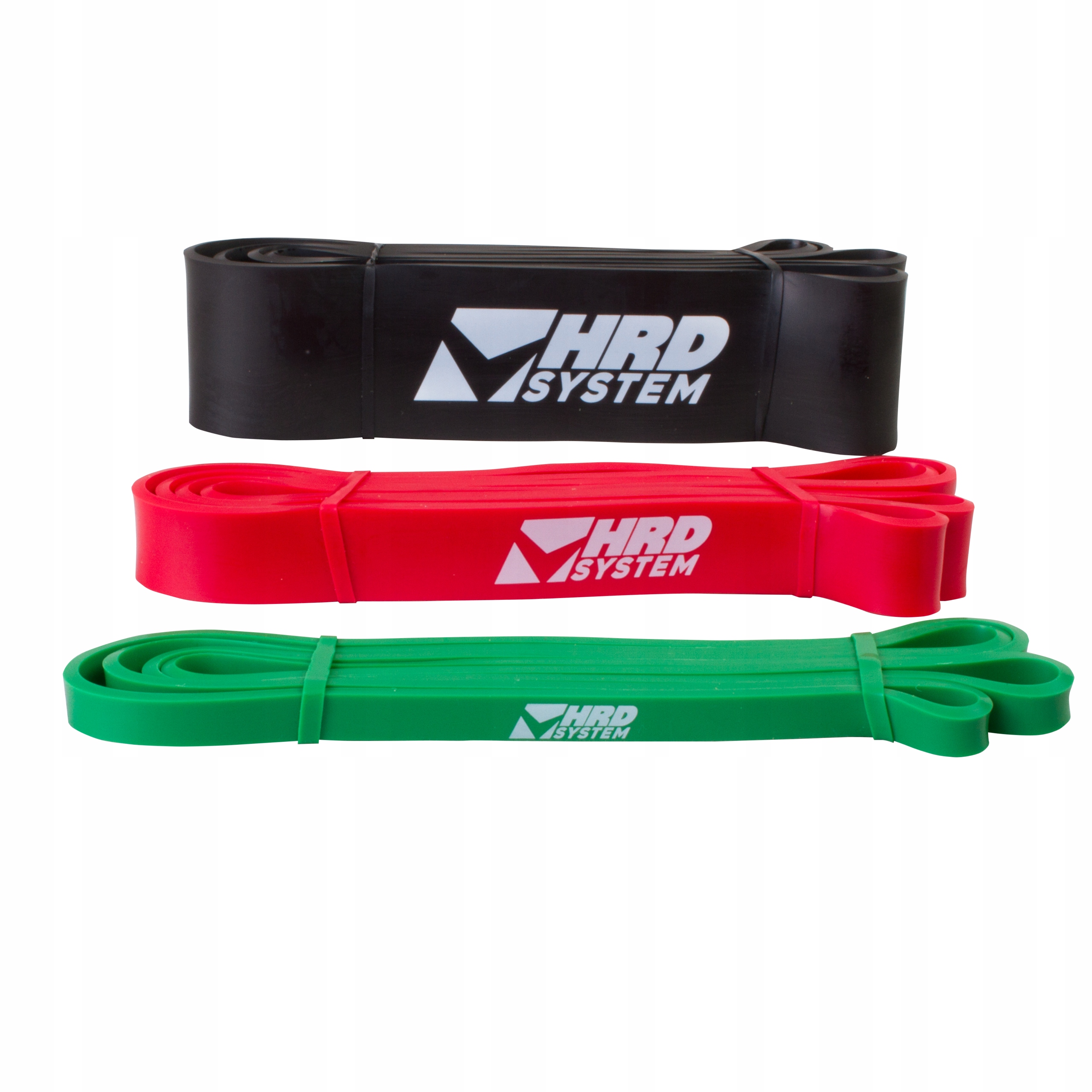 

Zestaw gum do ćwiczeń PowerBands Hrd Taśmy fitness