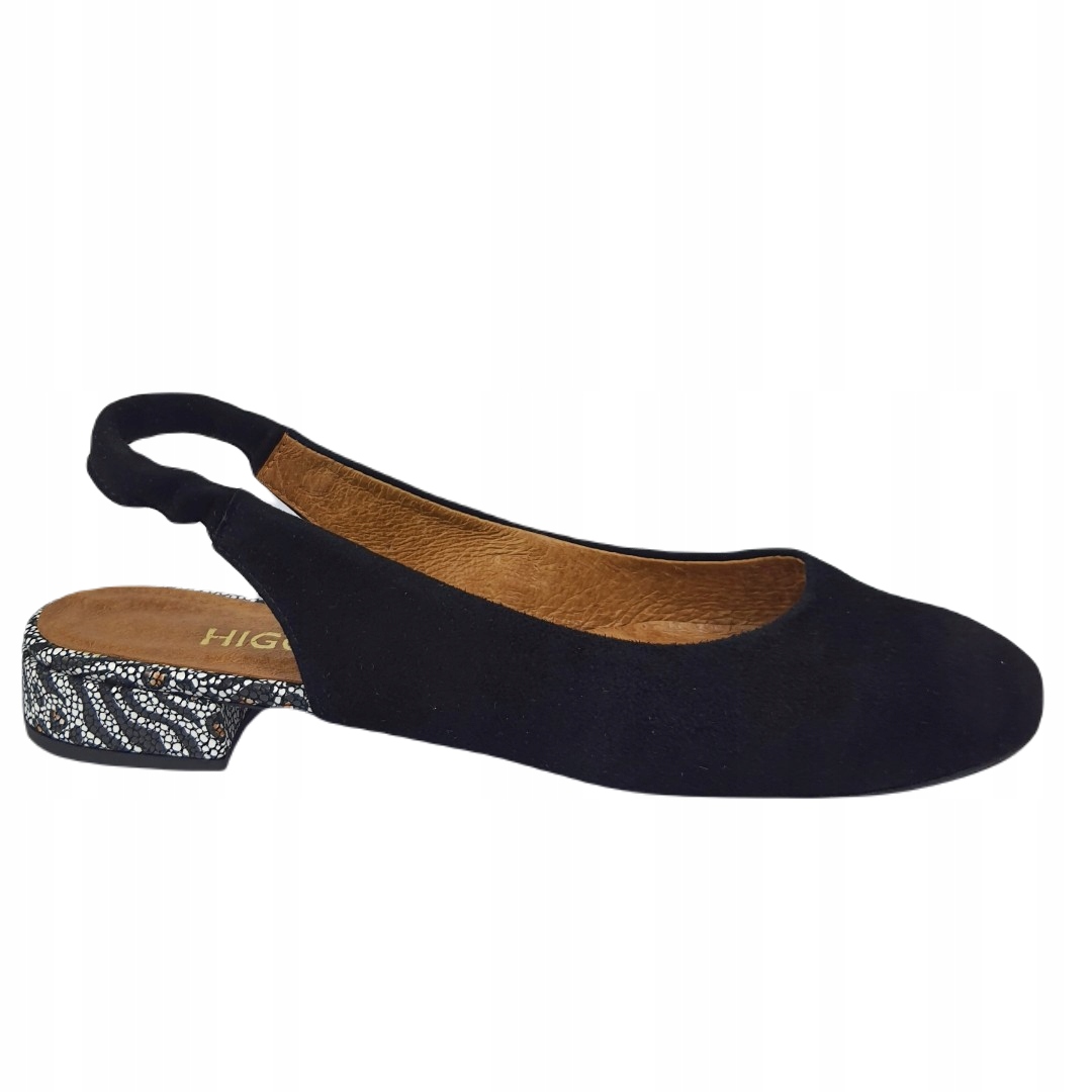 Dámské baleríny Higo 2286 Černé Velikost 38, Černá