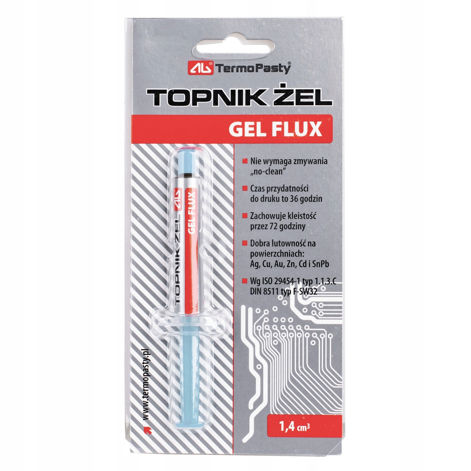 

Topnik Żel 1,4 ml Kalafoniowy Z Aplikatorem