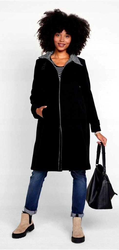 FJ926 Ciążowy przejściowy płaszczyk 34 NOWY Rozmiar 34