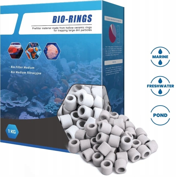 Aqua Specto Bio Rings Keramické filtrační kroužky 1 kg