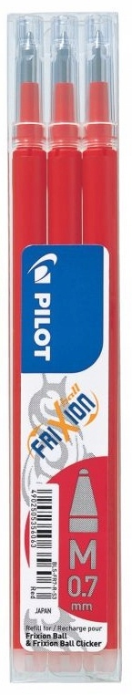 

Wkłady do pióra Pilot Ball Frixion 0,7 Czerwony