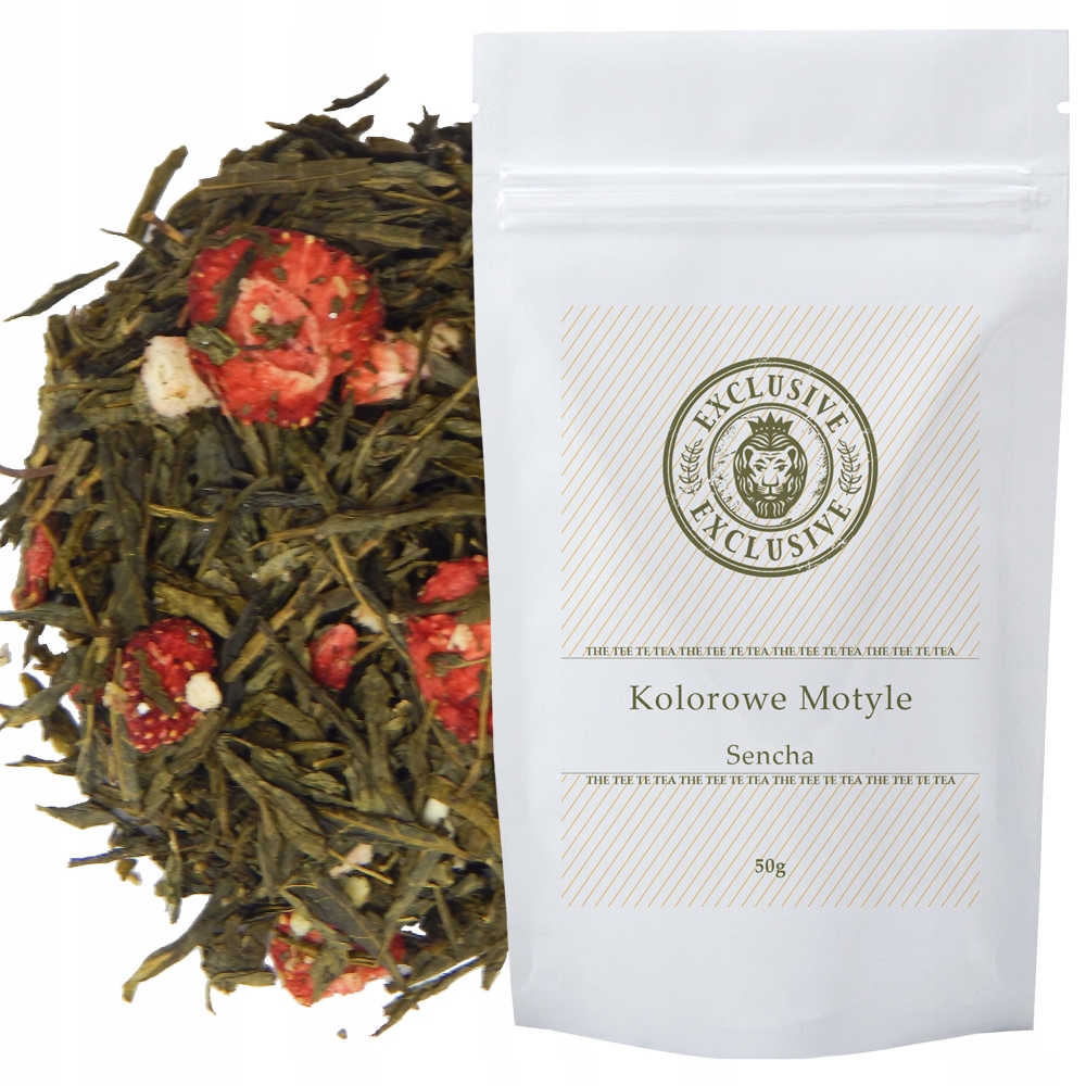 Sencha kolorowe motyle 1000g