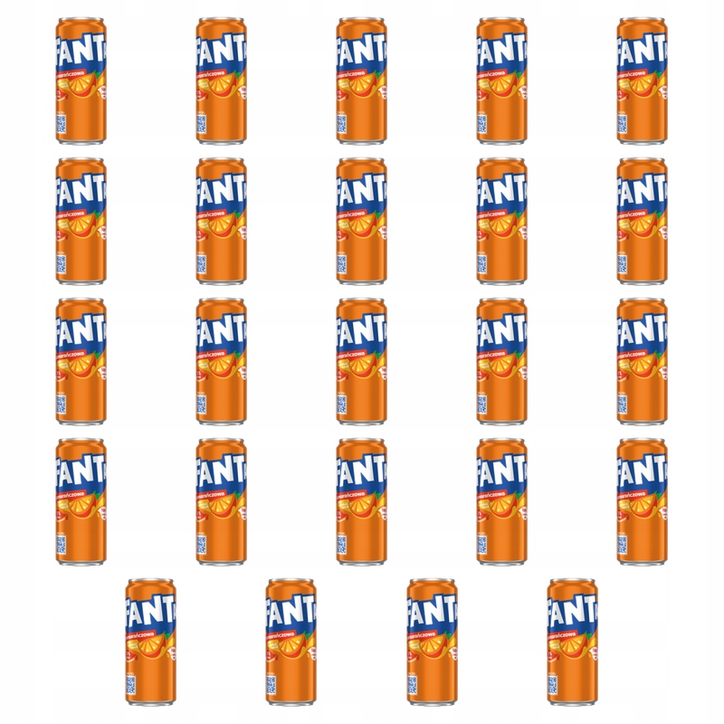 Fanta Orange 330 ml X24