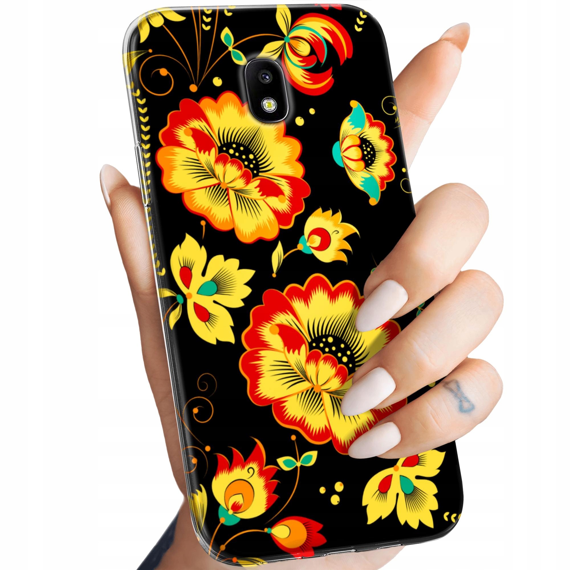 Etui Do Samsung Galaxy J3 2017 Folk Ludowe Folklorystyczne Obudowa