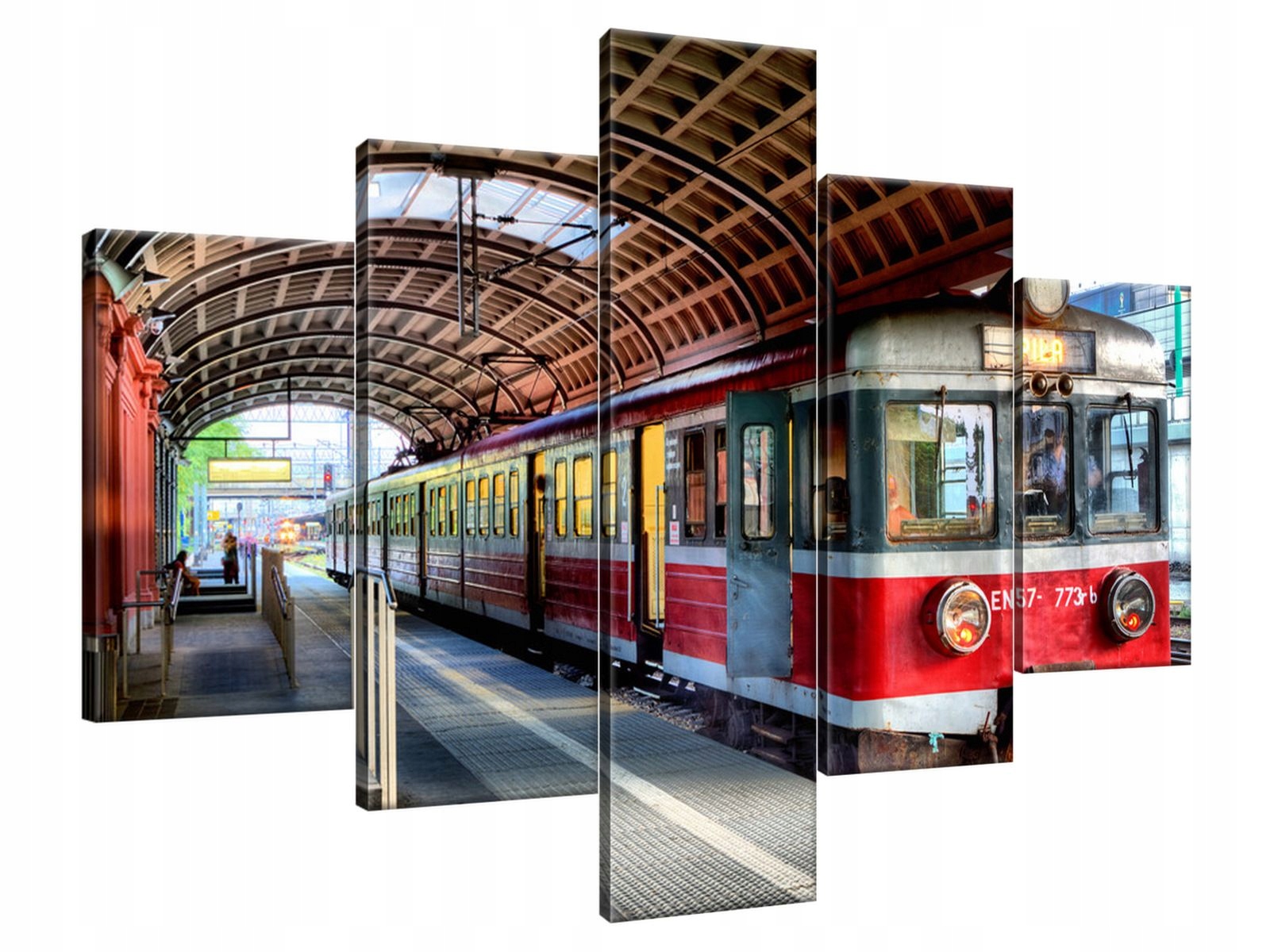 

Obraz Drukowany 100x70 Pociąg Poznań-Piła dzieło