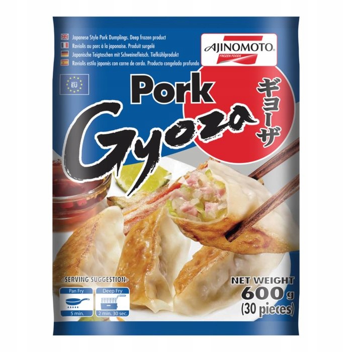 Levně Mražené Pirohy Gyoza Pork Ajinomoto 600 g