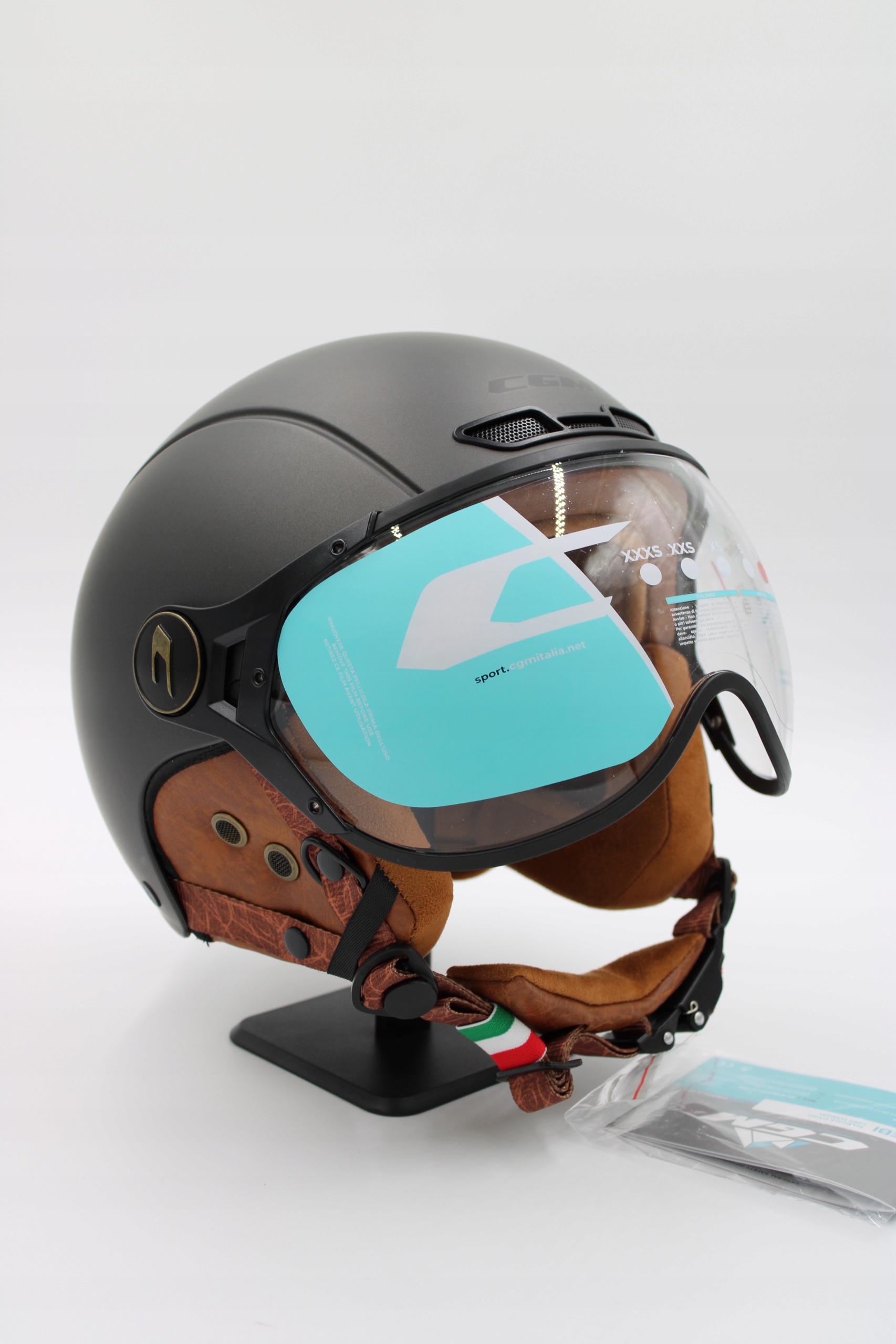 Велосипедний шолом CGM VINTAGE NERO р. M