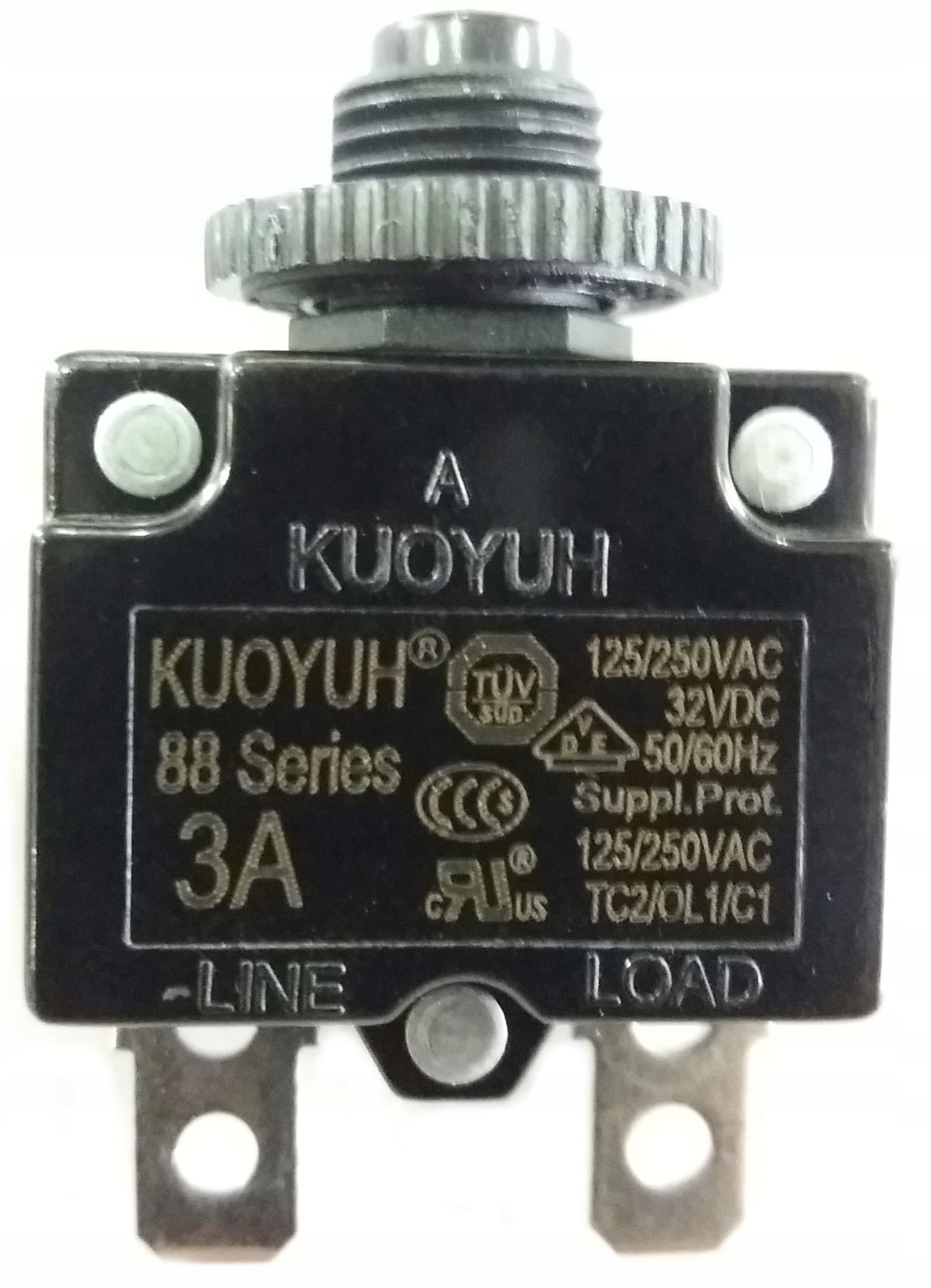 

Wyłącznik nadprądowy 3A Kuoyuh Series 88