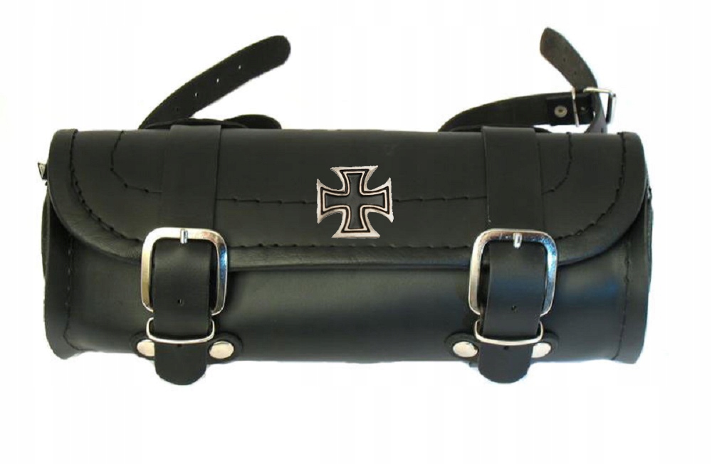 SKÓRZANY PIÓRNIK WAŁEK ROLKA KRZYŻ MALTAŃSKI HIT