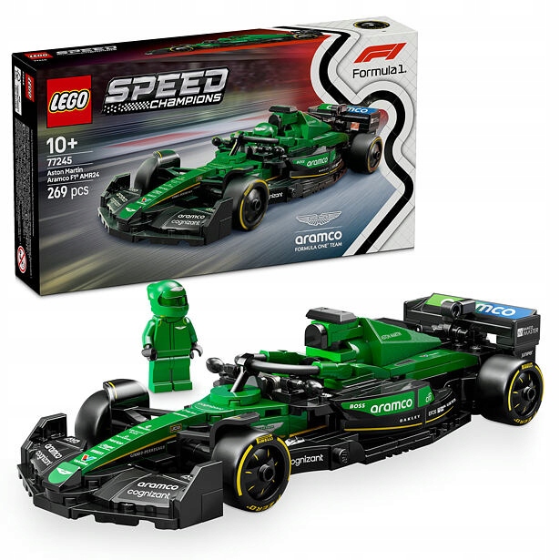 Lego Speed Champions 77245 Závodní auto Aston Martin Aramco F1 AMR24
