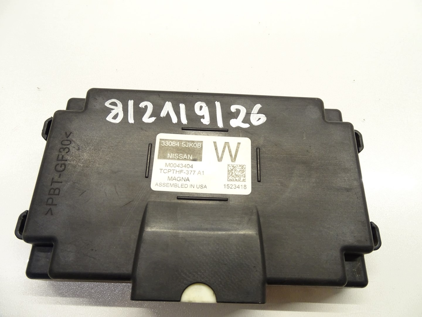 module control unit transmission NISSAN NAVARA D23 330845JK0B