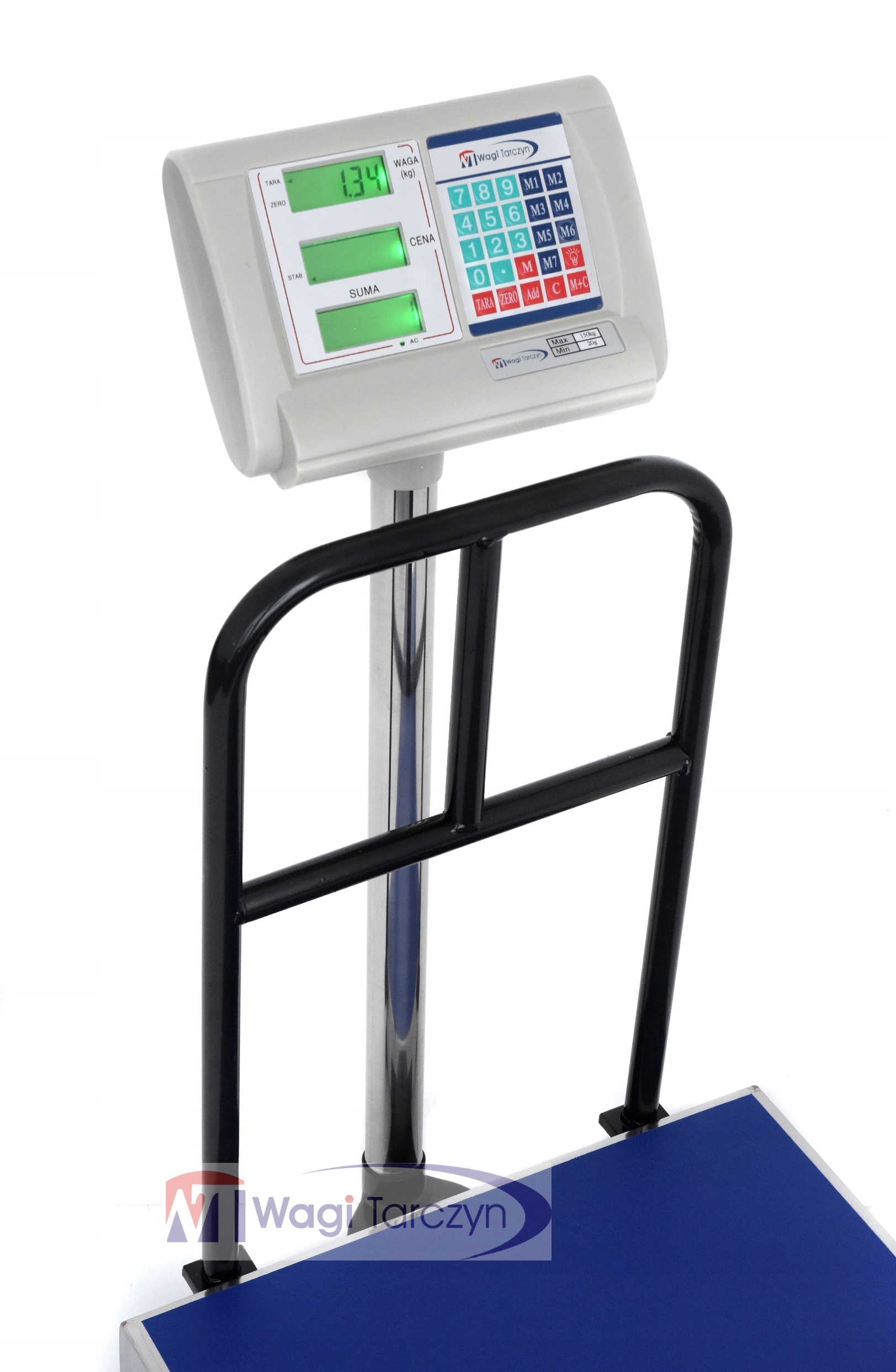 WAGA 300KG PRZEMYSŁOWA GASTRONOMICZNA SKLEPOWA Głębokość szalki 60 cm
