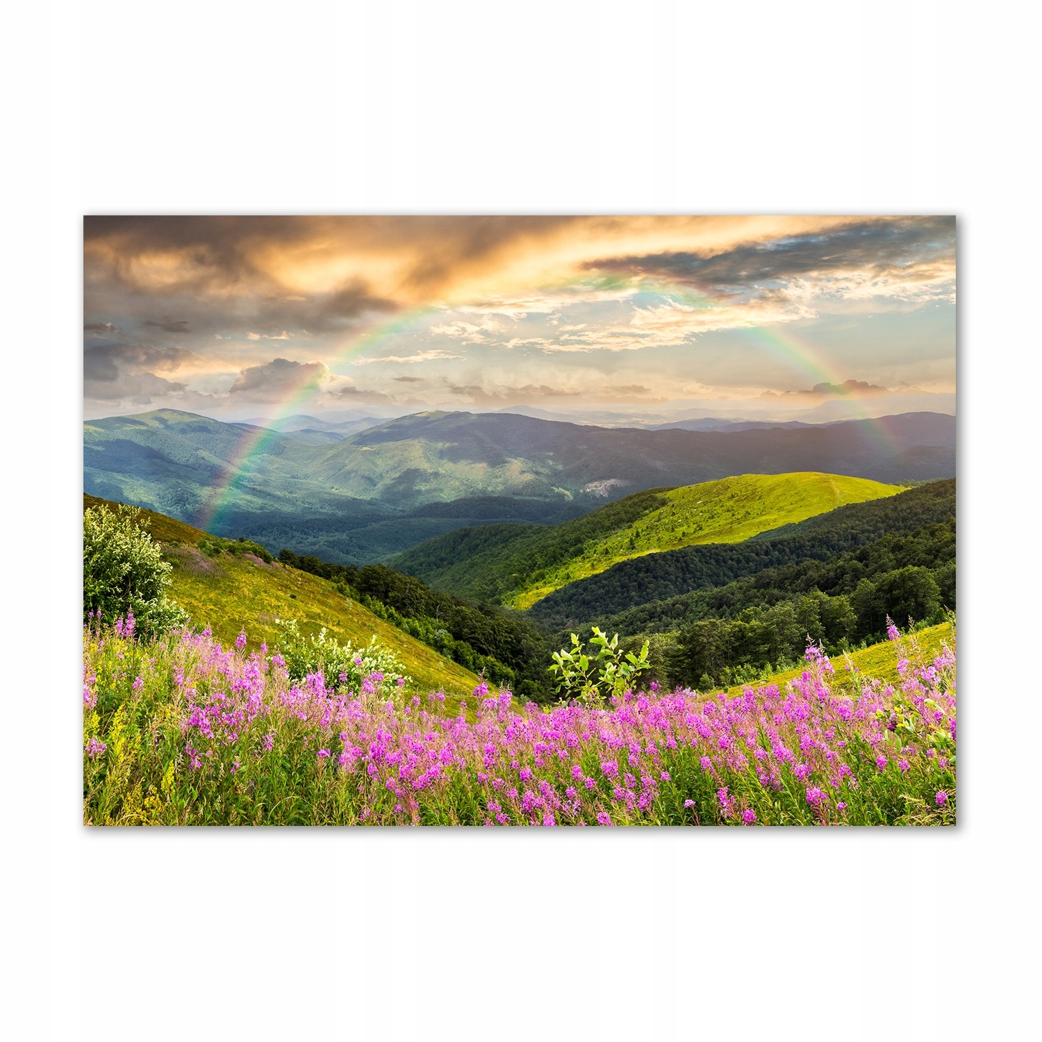 

Foto obraz szkło akrylowy Górski pejzaż 100x70 cm