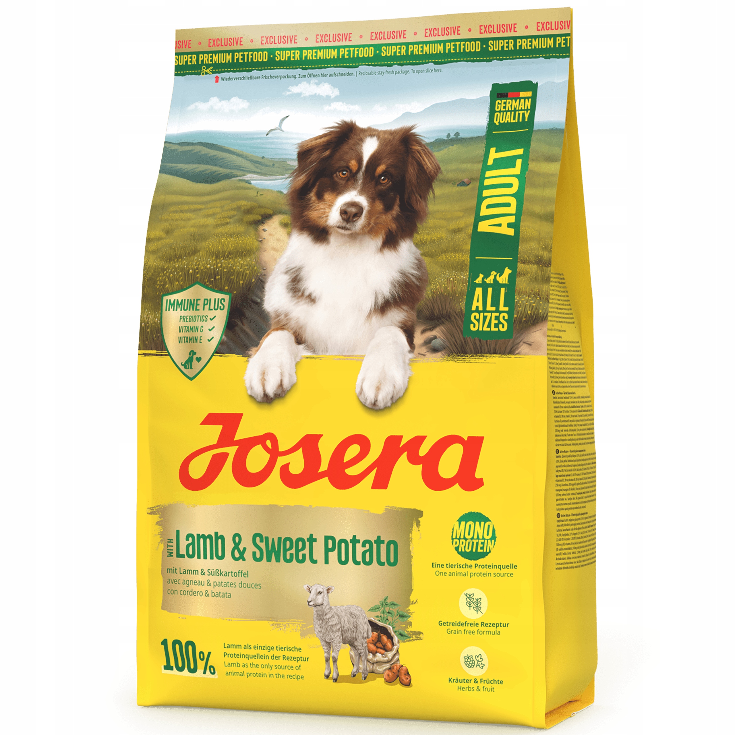 Josera krmivo suché jehněčí 3 kg