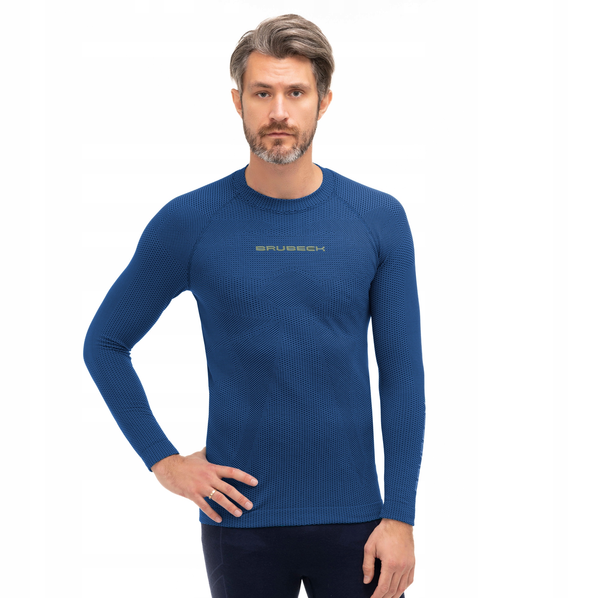 Koszulka męska Brubeck 3D PRO Termoaktywna treningowa z długim rękawem S Kod producenta LS1595M-5655