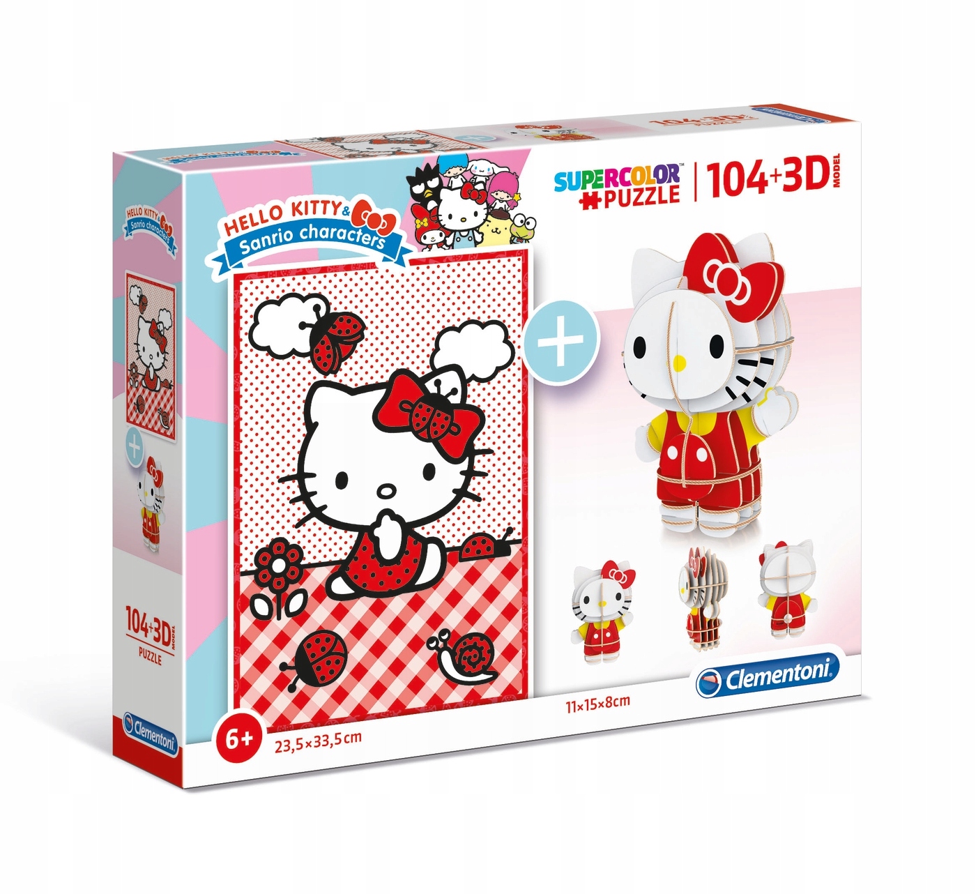

Puzzle 104 Hello Kitty 3D 20171