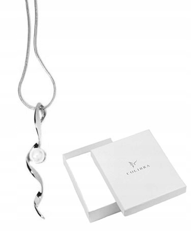 

Naszyjnik Z Zawieszką Z Perłą Srebrny Łańcuszek