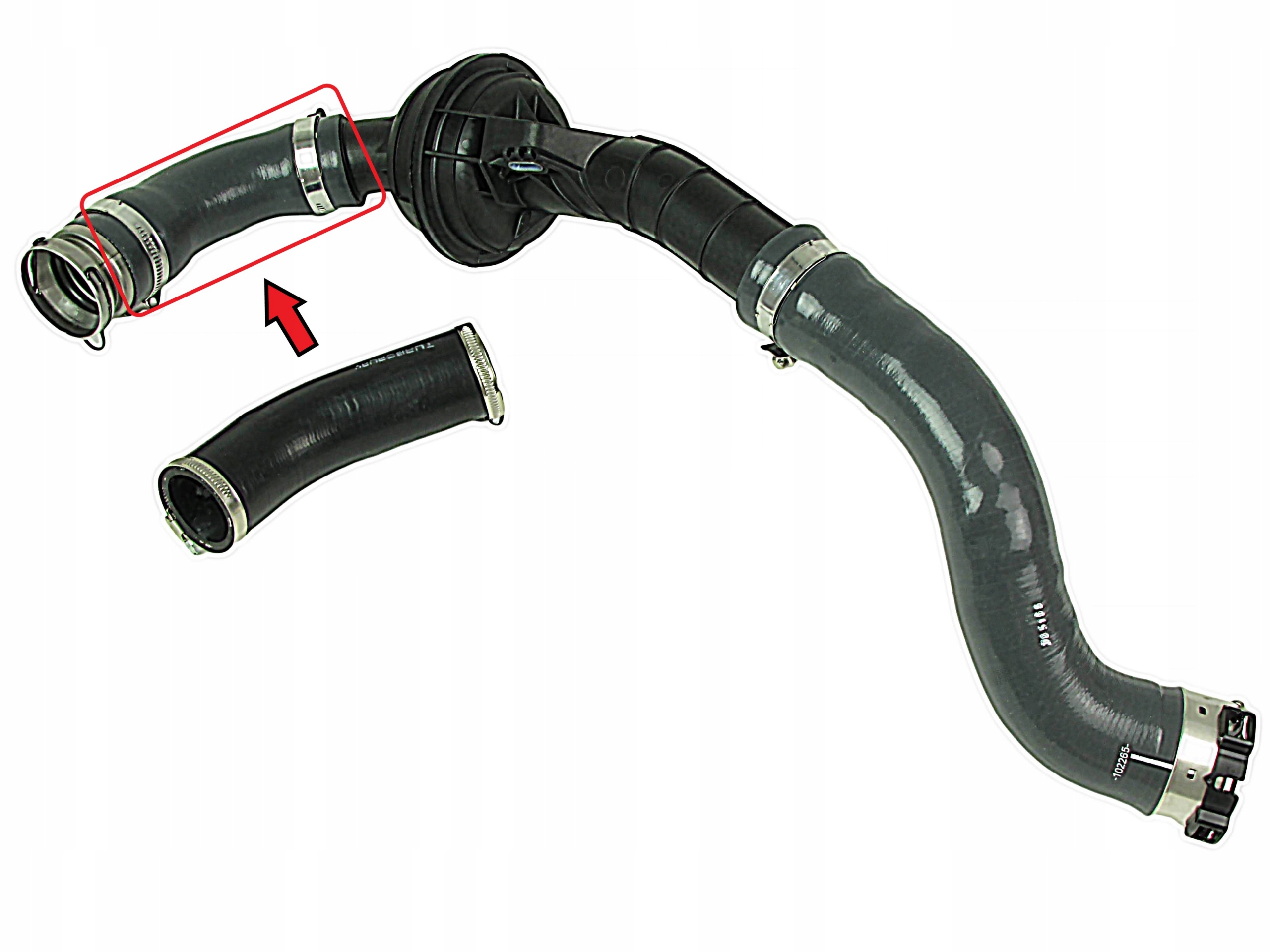 Trubka Hadice Intercoolera Renault Clio IV 1.5 dCi