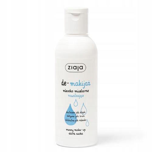 ZIAJA DE-MAKIJAŻ Mleczko micelarne nawilżające