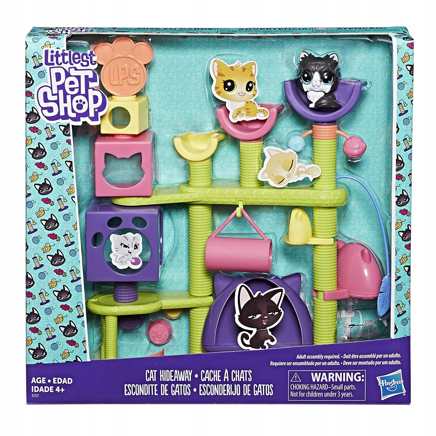 

Hasbro Littlest Pet Shop Koci Plac Zabaw E2127