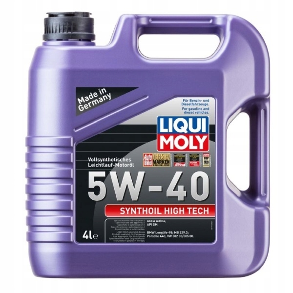 Olej 5v40 4 l synthoil high tech/ 229.1/ 502.00 505.00 LM2194 Liqui Moly