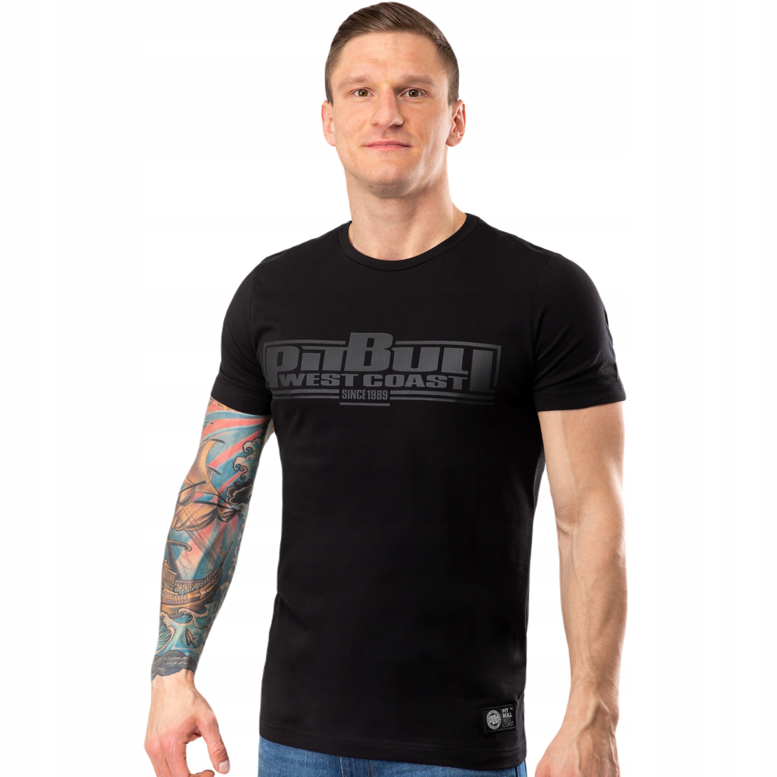 

T-shirt Pit Bull One Tone Boxing Bawełna XL