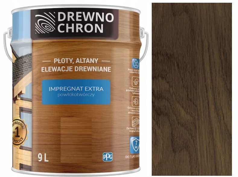 

Drewnochron Impregnat Extra 9L Palisander