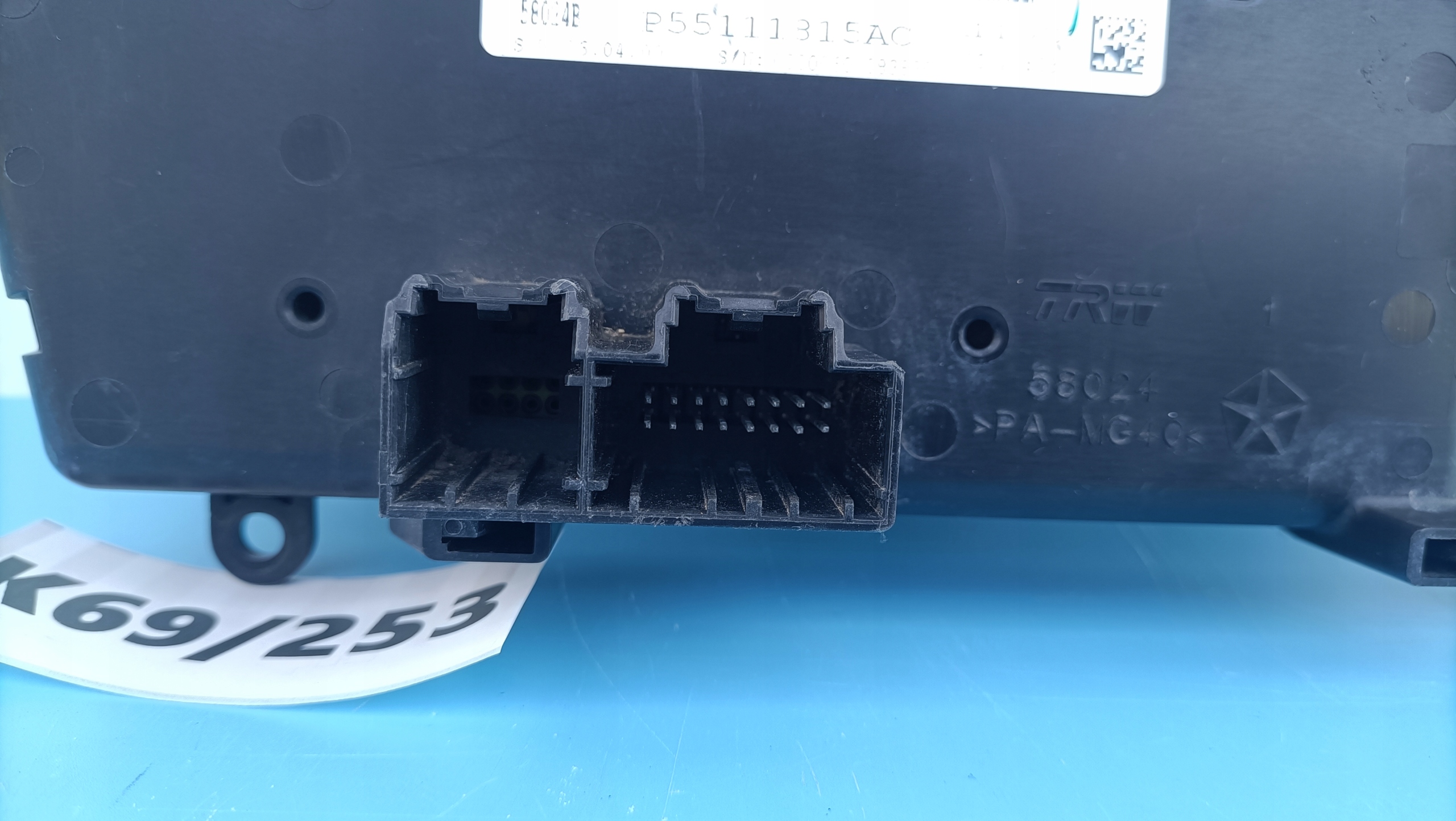 CHRYSLER SEBRING 3 III 06-10 ROK UNITE COMMANDE CLIMA BOUCHES BUSES K69/253