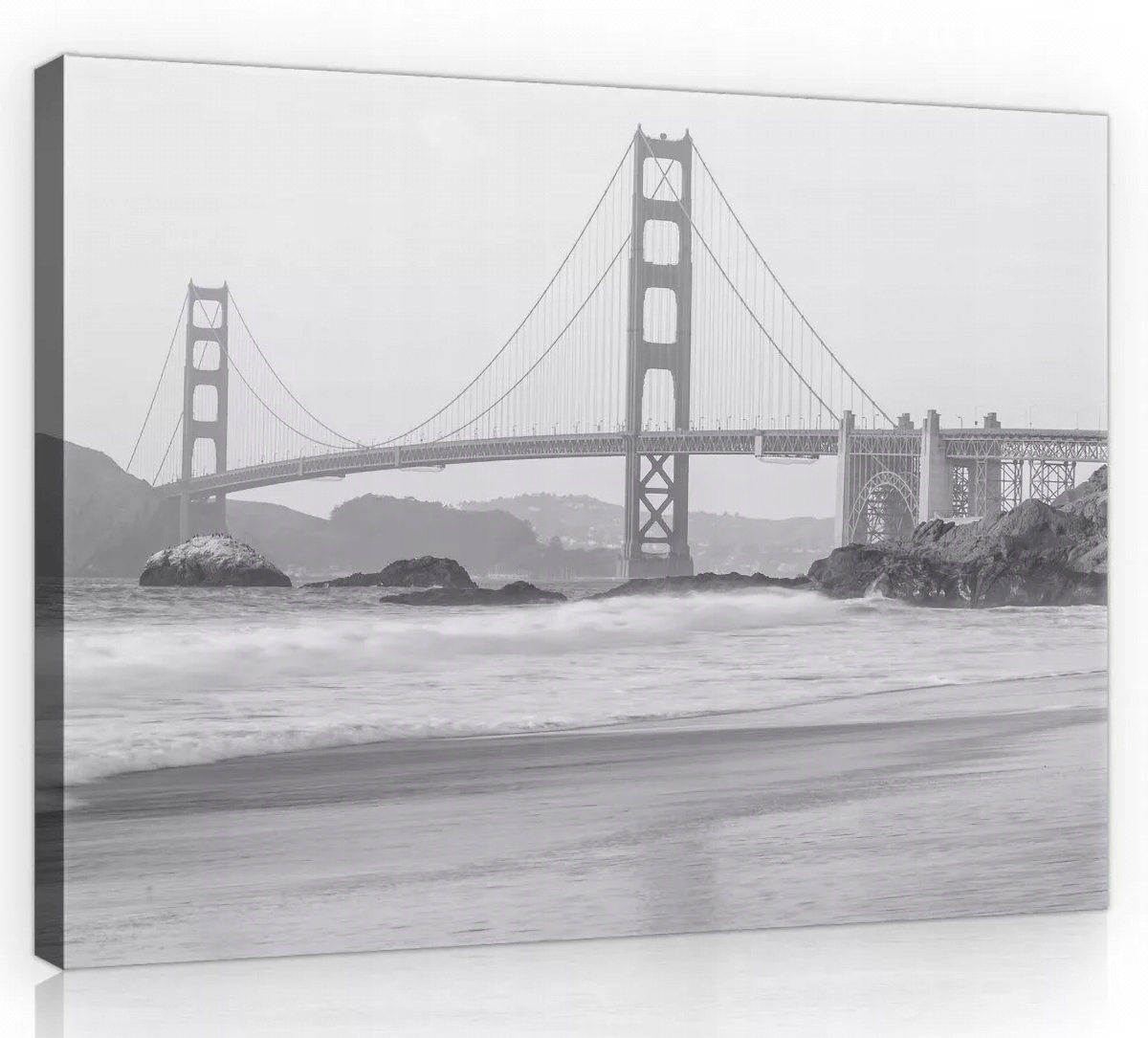 Obraz Na Plátně Canvas 80x60 Most Golden Gate