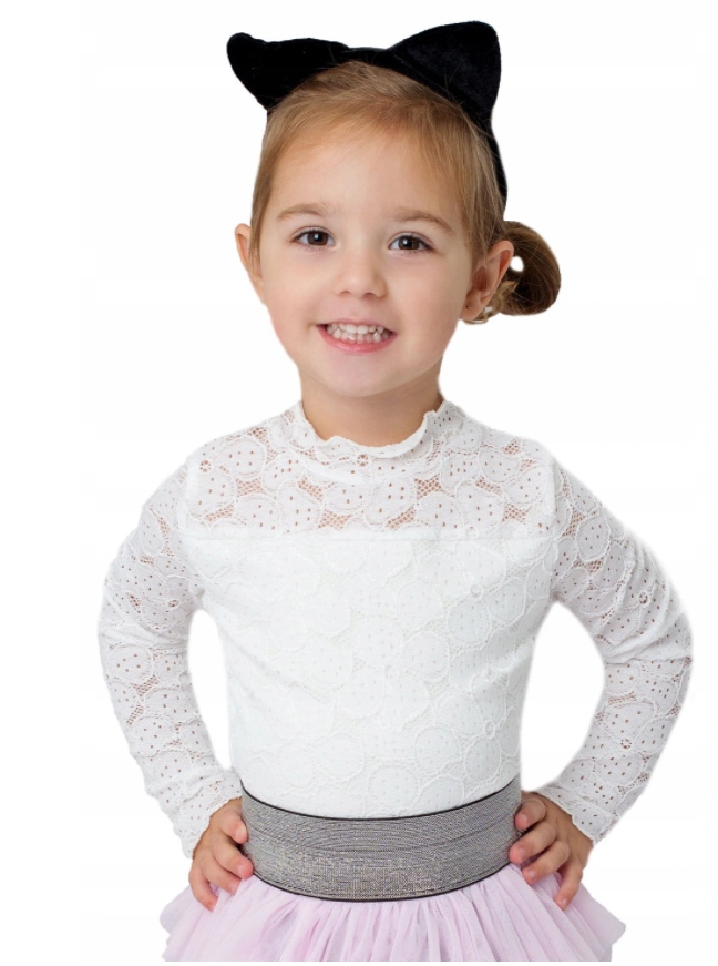 

Koronkowa Bluzka Ecru Dla Dziewczynki 152