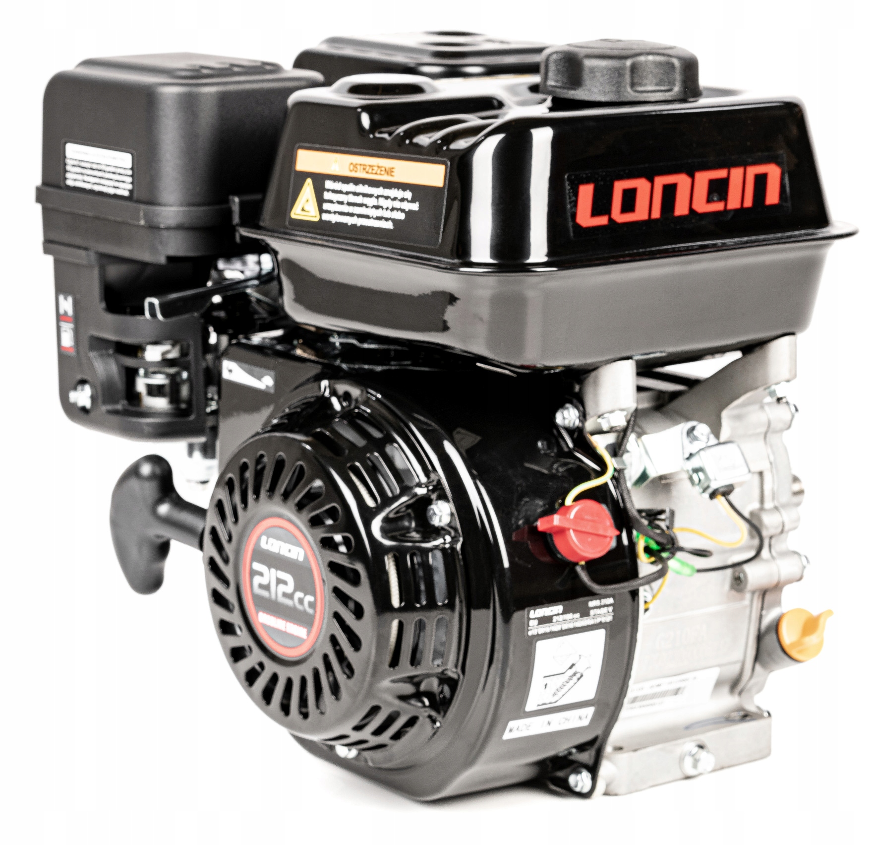 Silnik Loncin G210FA-R Wał Poziomy 19,05MM 60MM 212CM3 G210F