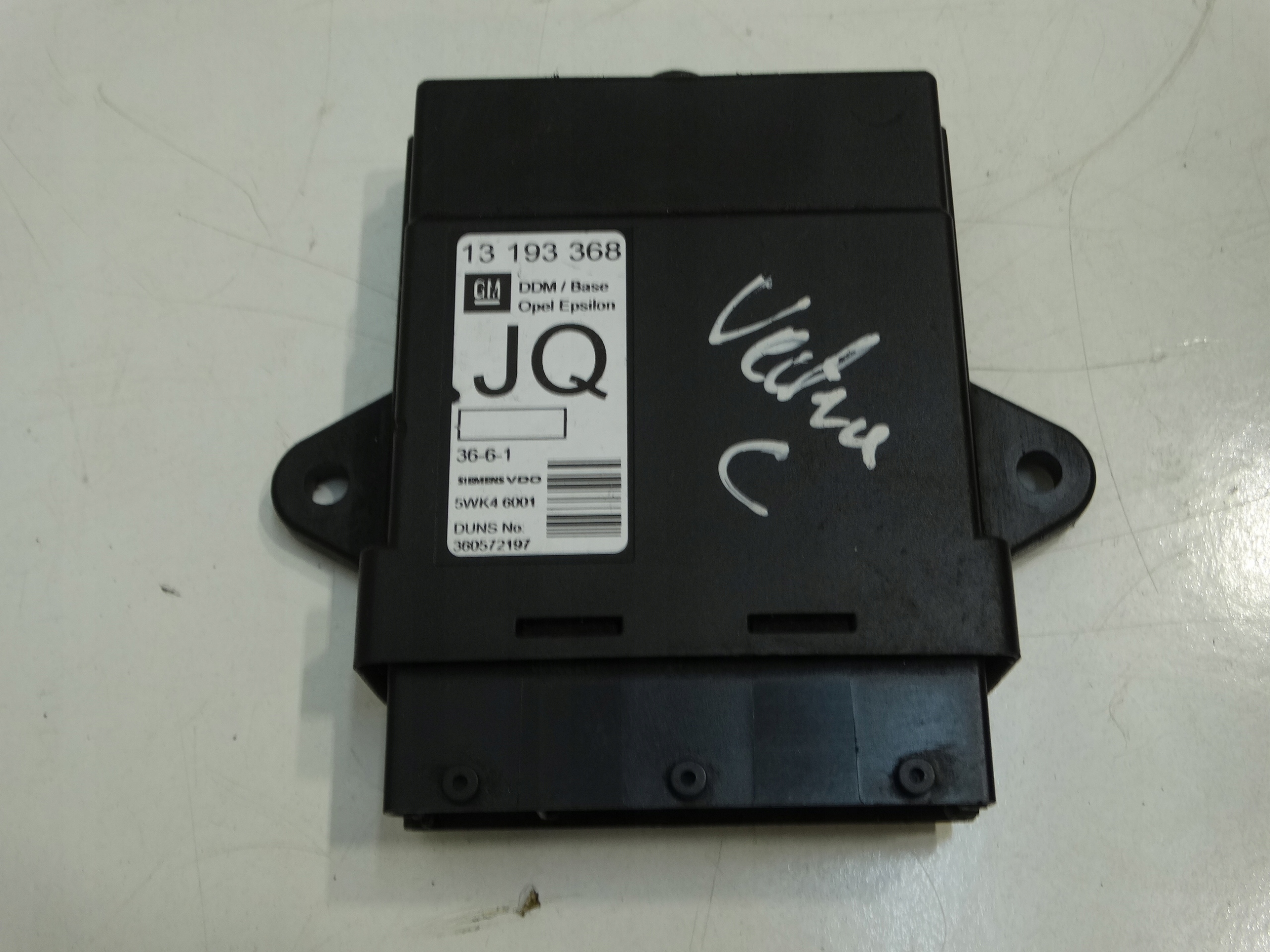 module control unit door right front OPEL VECTRA C GM 13193368
